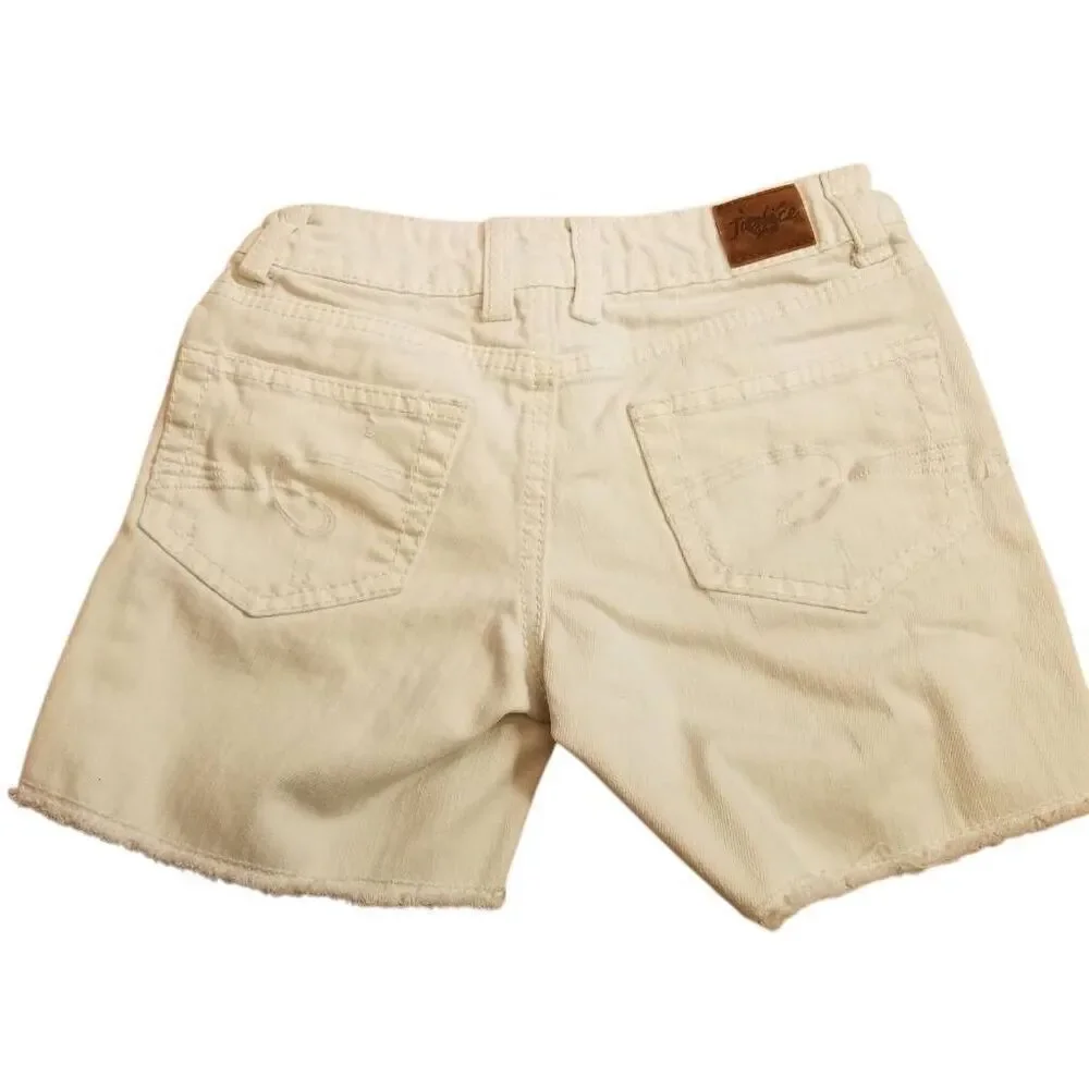 Justice denim shorts 8R